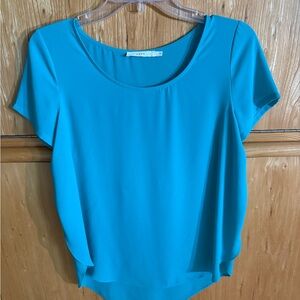 Lush Vibrant Turquoise Women's Blouse